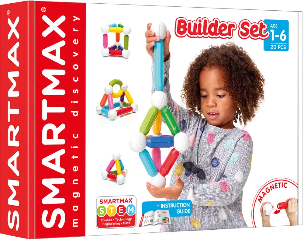 SMARTMAX - BUILDER SET - 20 PIECES