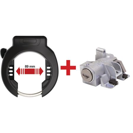 Rahmenschloss 4750XL & Akkuschloss DT2 Bosch  black