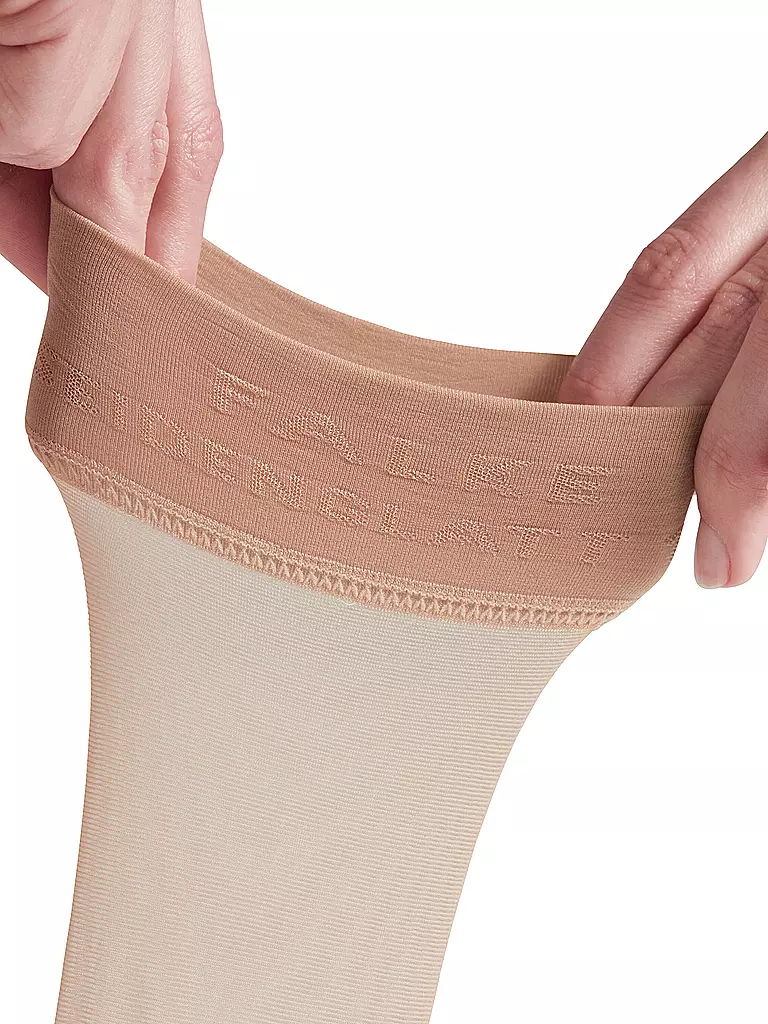 FALKE Söckchen SEIDENGLATT 15 DEN cocoon beige