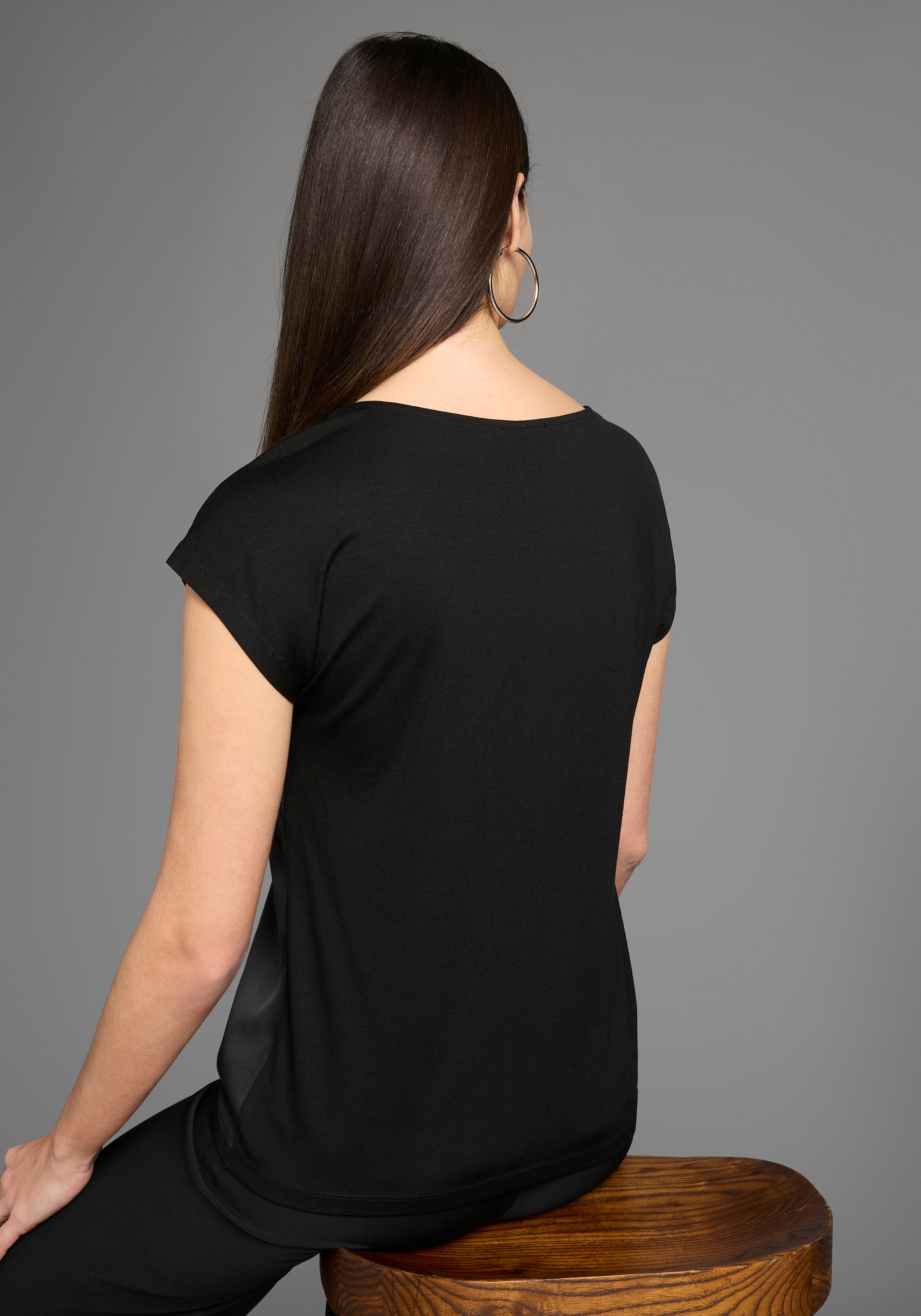 HECHTER PARIS Shirtbluse mit platziertem Print