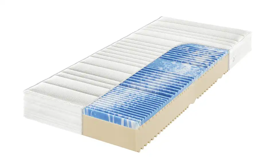 7-Zonen-Gelart-Komfortschaumkern-Matratze Gelart Pur KS 100 cm 200 cm H2