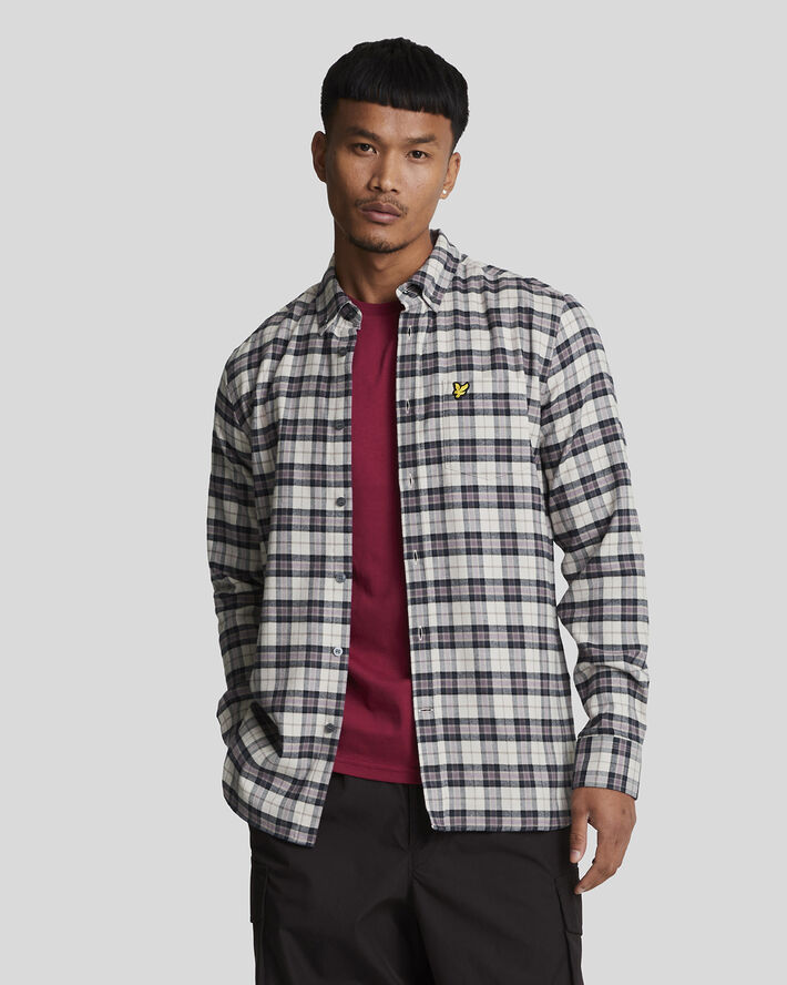 Lyle & Scott Cotton Overshirt Z271 dark navy