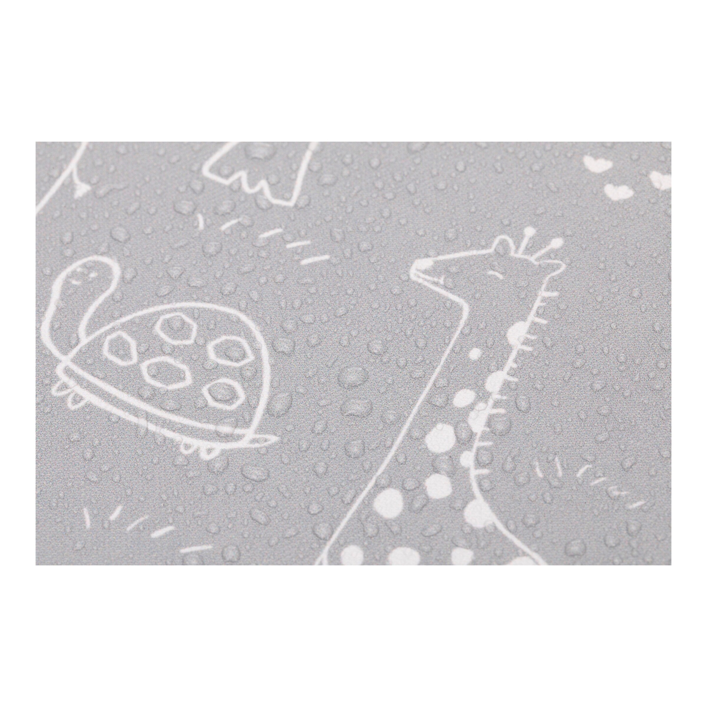 Fillikid Wickelauflage Softy 50x70 cm Safari grau