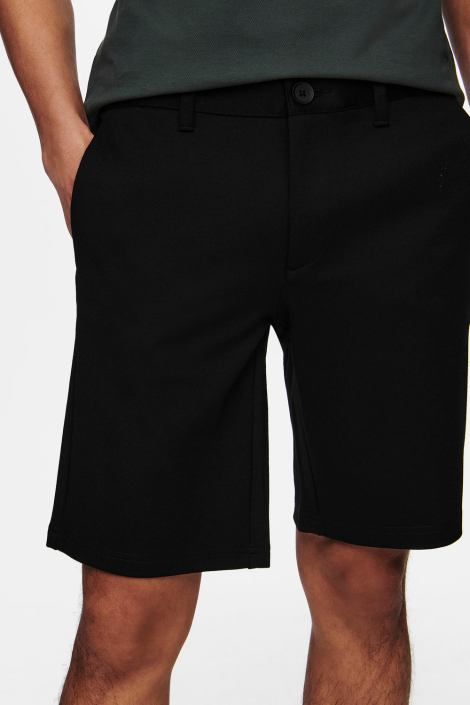 Only & Sons zwarte heren korte broek