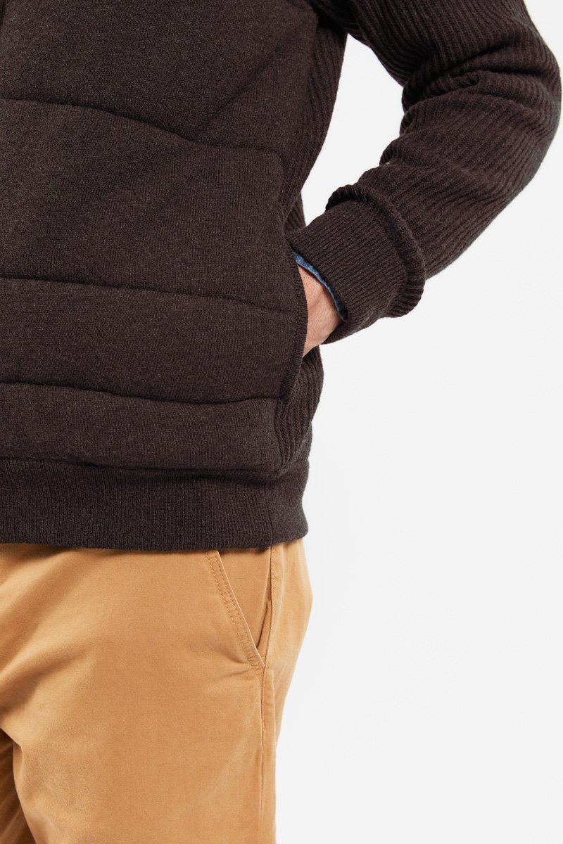 Veste matelassée maille