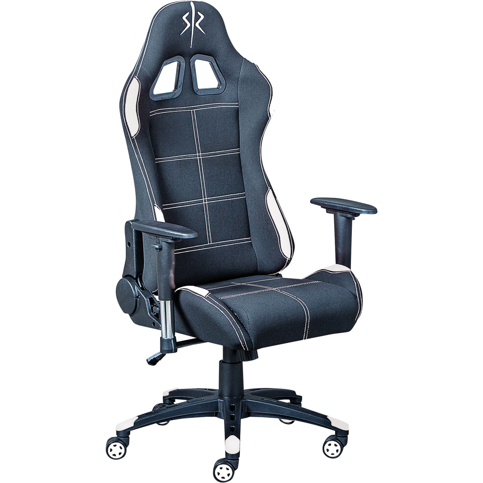Gaming-Stuhl White Mesh schwarz/weiss