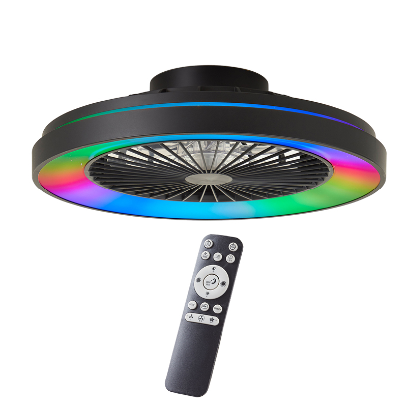 MAZZARO PLAFONDVENTILATOR Ø 48CM ZWART
