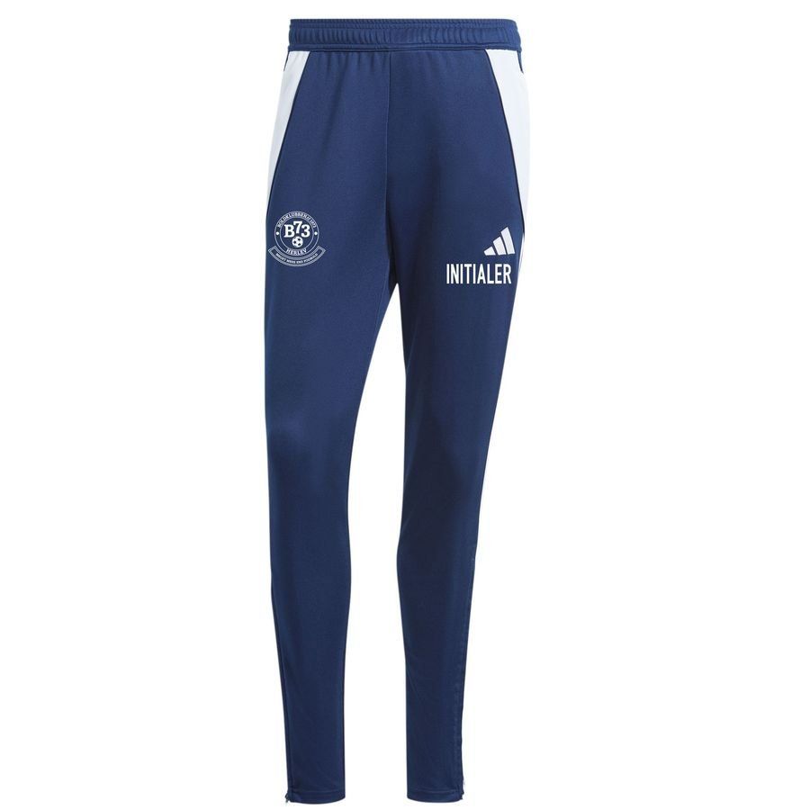 B1973 Herlev Træner Bas de Survêtement Slim - Bleu Marine/Blanc