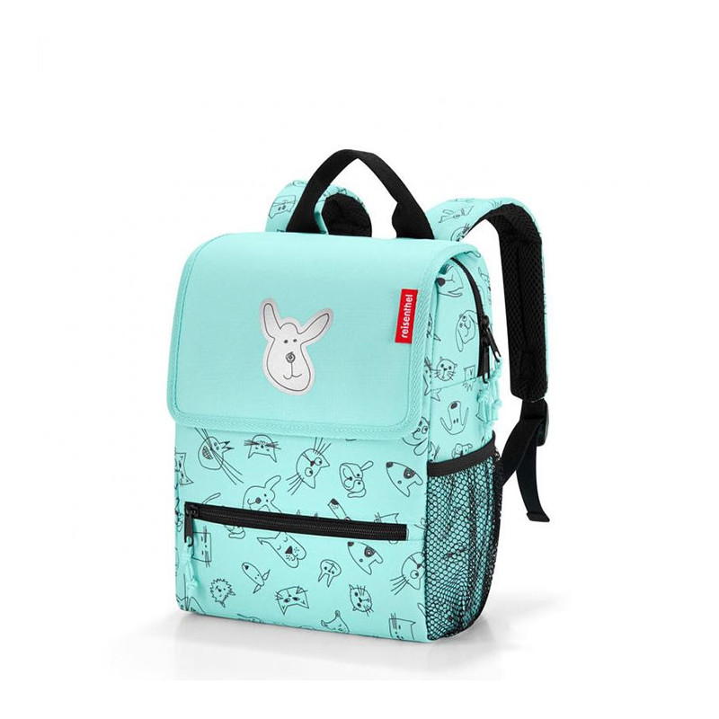 Sac à dos Backpack kids 28 cm Cats and dogs mint