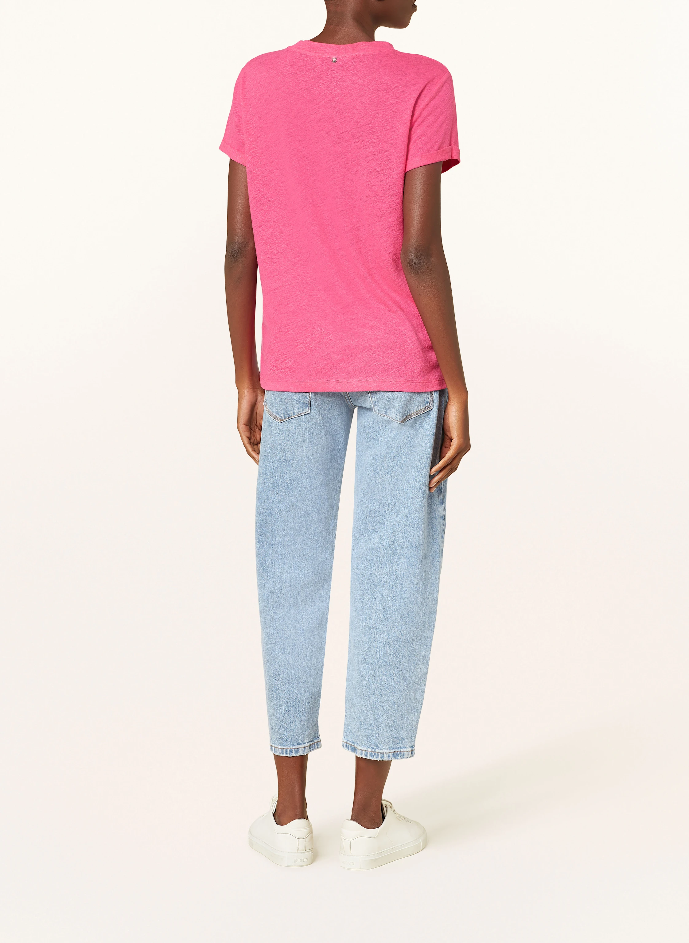 MARC AUREL T-Shirt aus Leinen