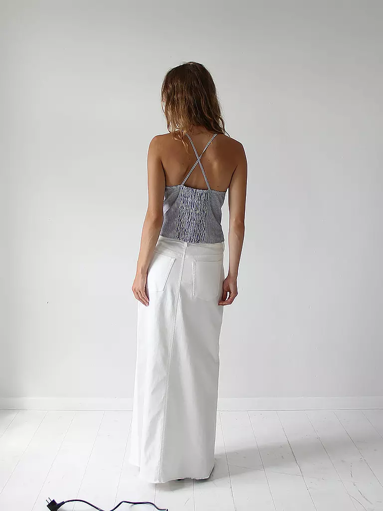 DESIGNERS REMIX Top Cropped Fit HARRIET hellblau