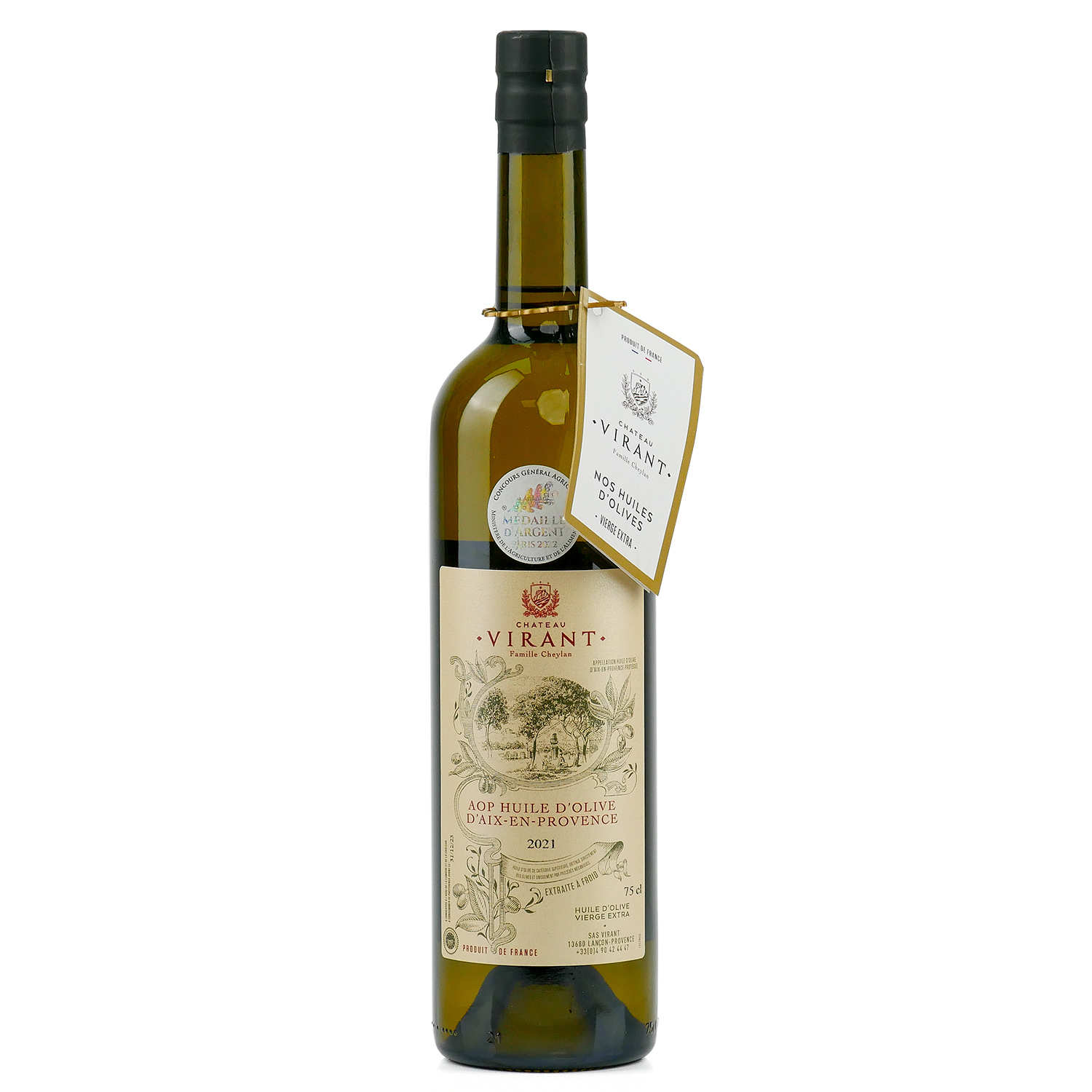 Huile d'olive Château Virant AOP Aix en Provence