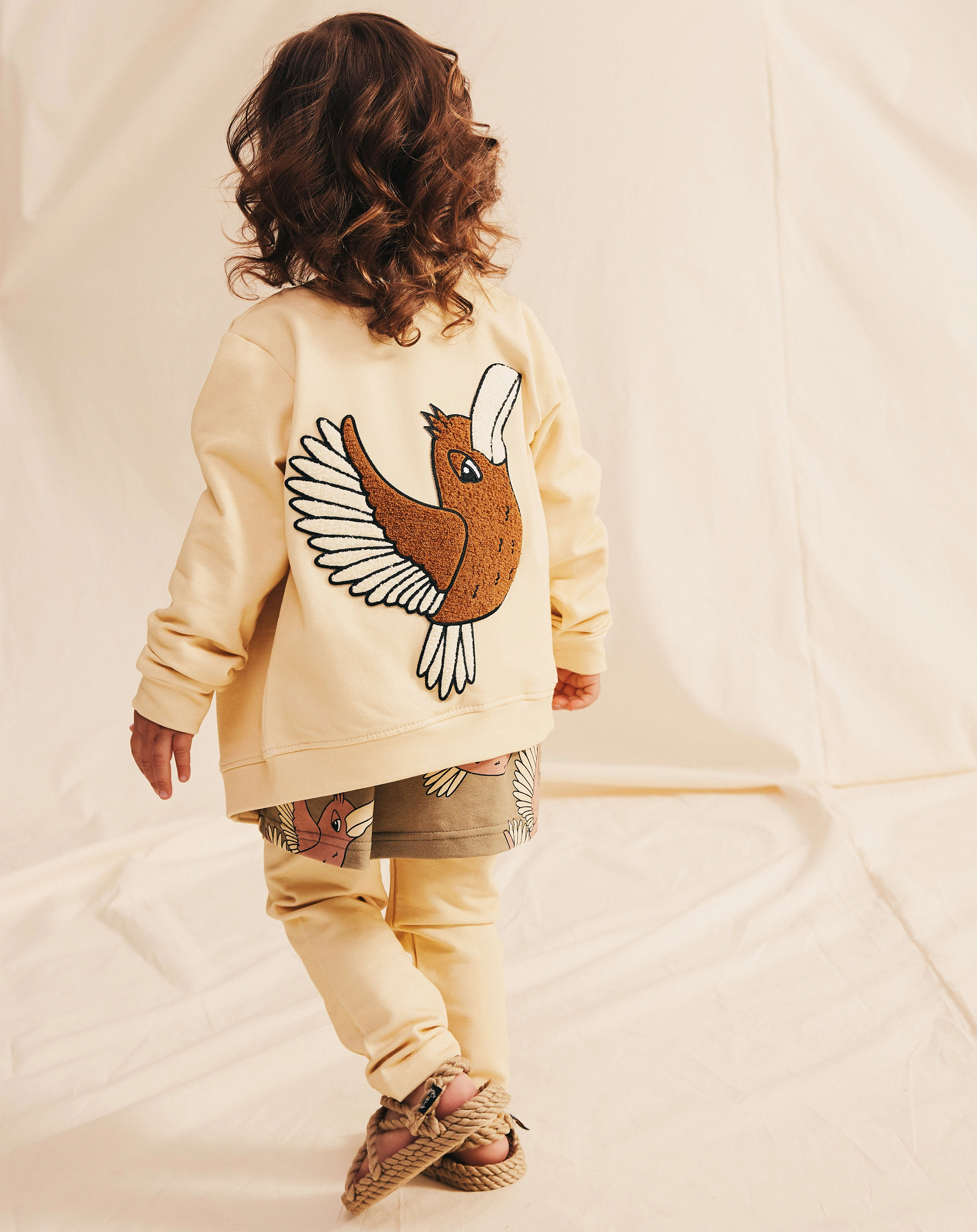 Sweatjacke BIRDIE in yellow