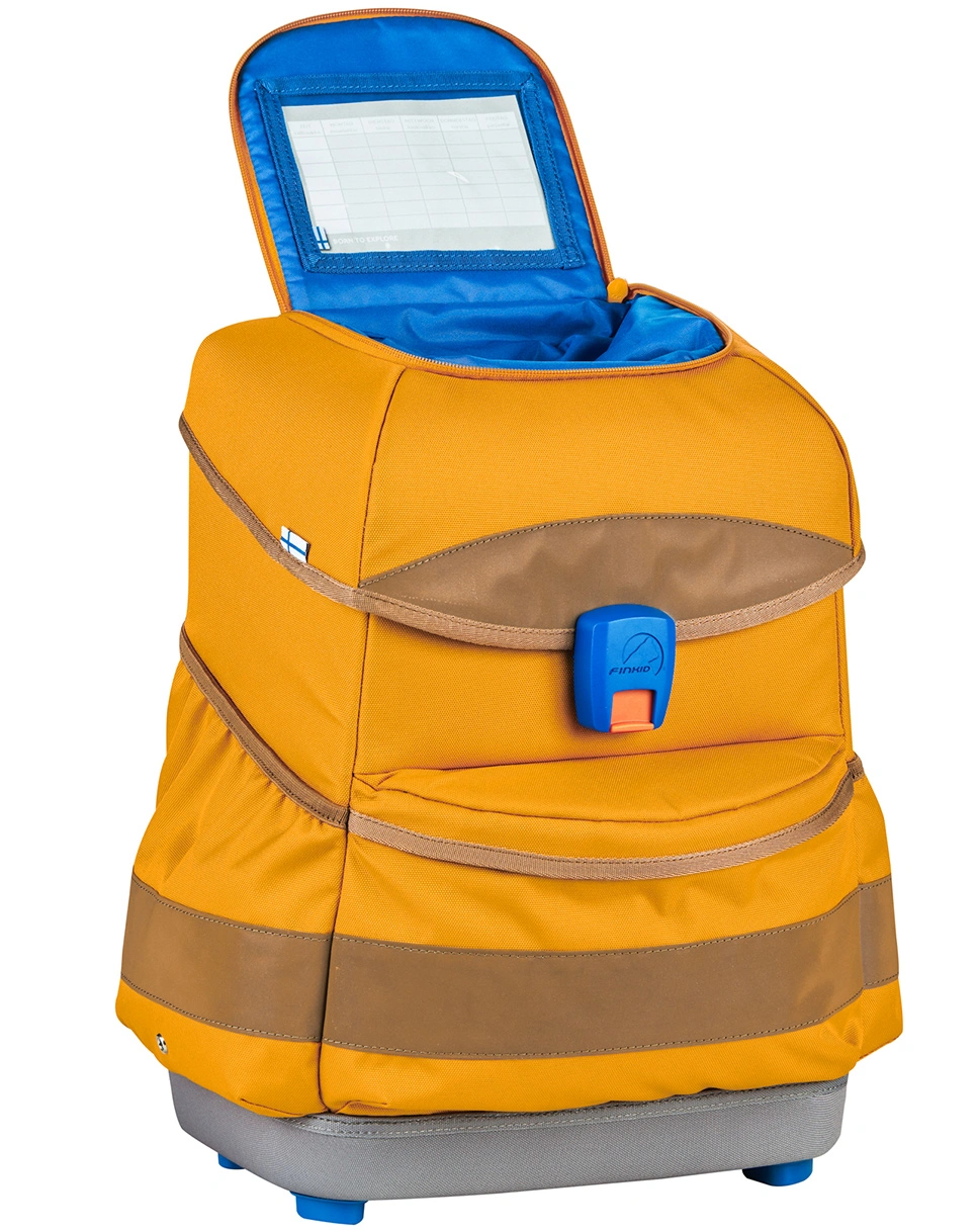 Schulranzen-Set BUDDY 4-teilig in golden yellow/cinnamon