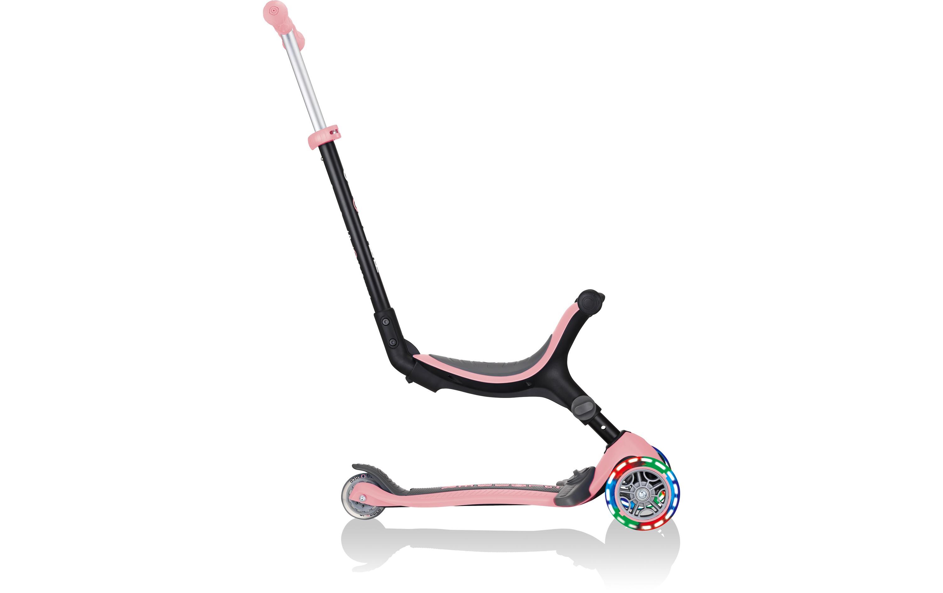 Scooter GO UP Foldable Plus Lights, Pastel RosaScooter