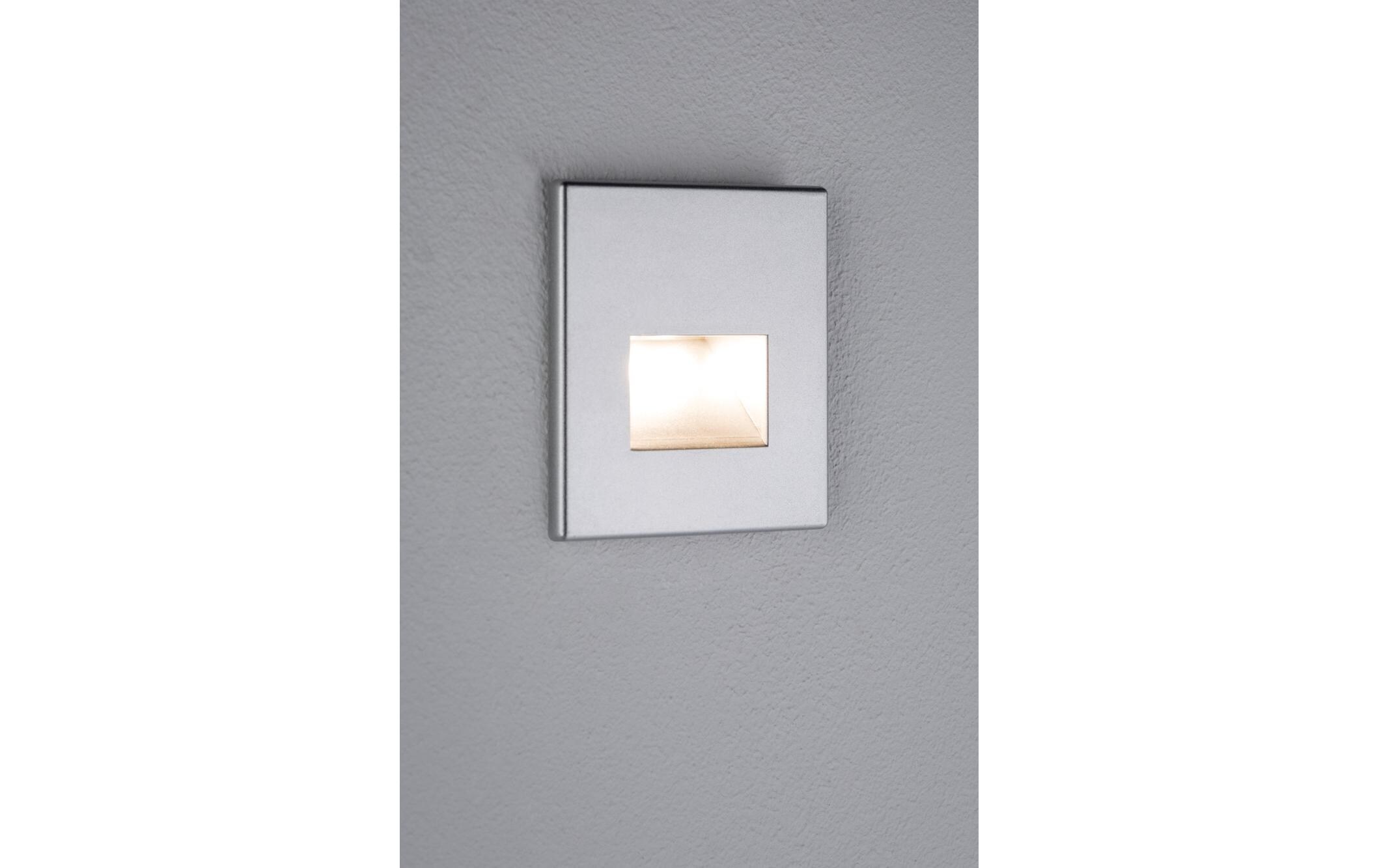 Einbauleuchte LED Edge Quadro eckig 80 x 5 mmLED Wandeinbauleuchte