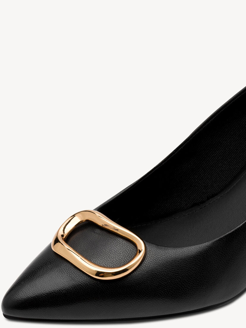 Leren Pumps - zwart