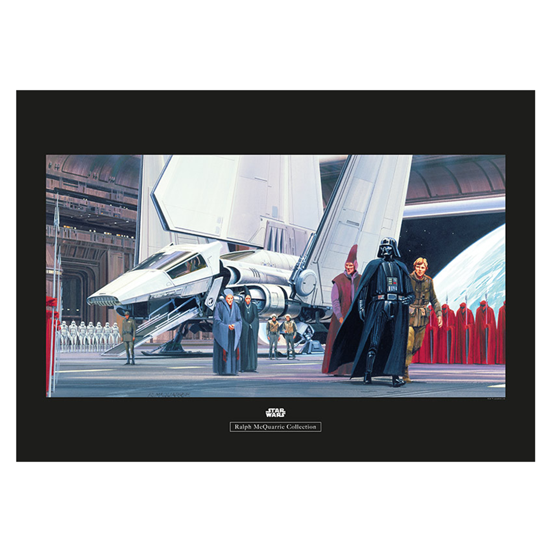 Wandbild STAR WARS CLASSIC RMQ DEATH - bunt - 70x50 cm