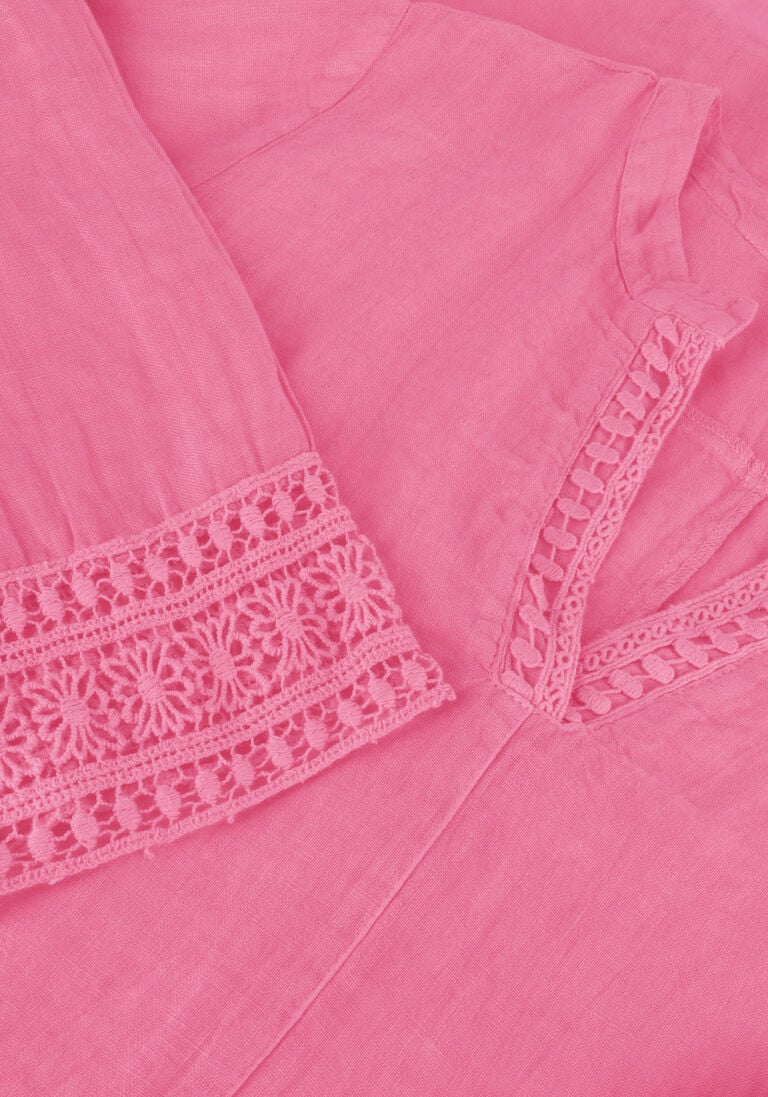 NUKUS roze nukus mini jurk carol dress