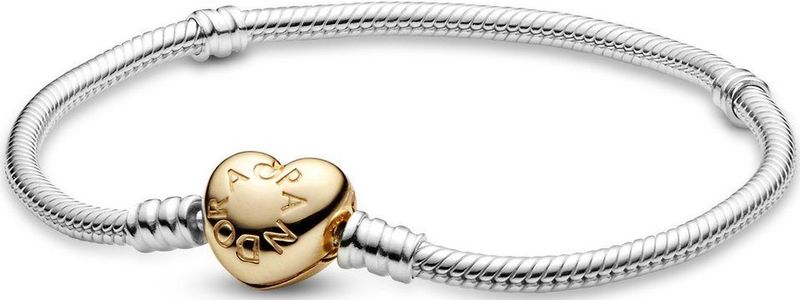 PANDORA - Moments Collection - Schlangen-Gliederarmband - Sterling Zilver - 21 cm