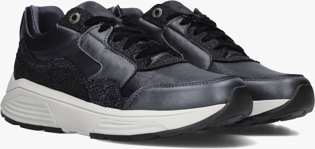 blauwe xsensible lage sneakers golden gate lady