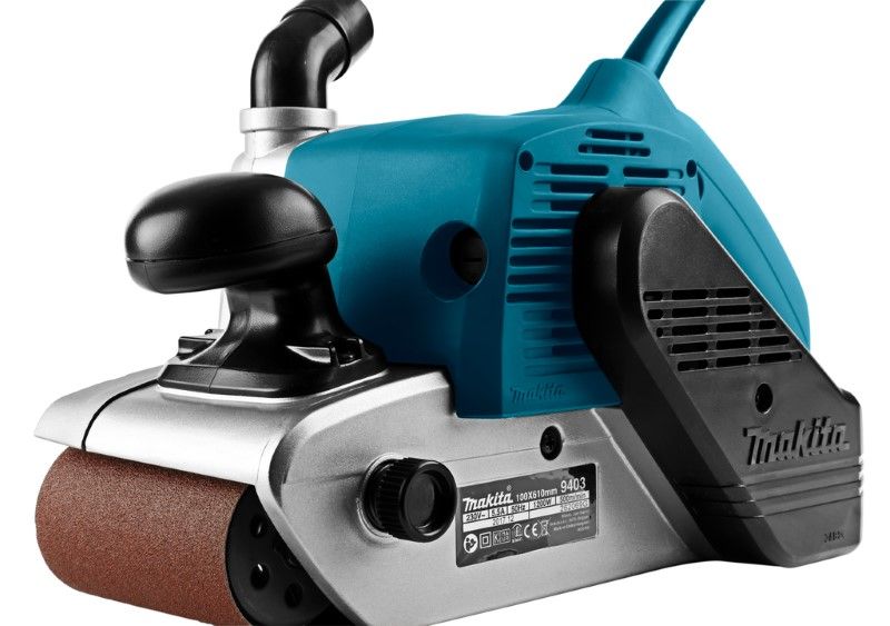 Makita 9403 230V bandschuurmachine 100mm 1200W losse body