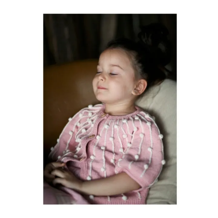 Kalinka Cardigan Alyssa Fait Main | Rose