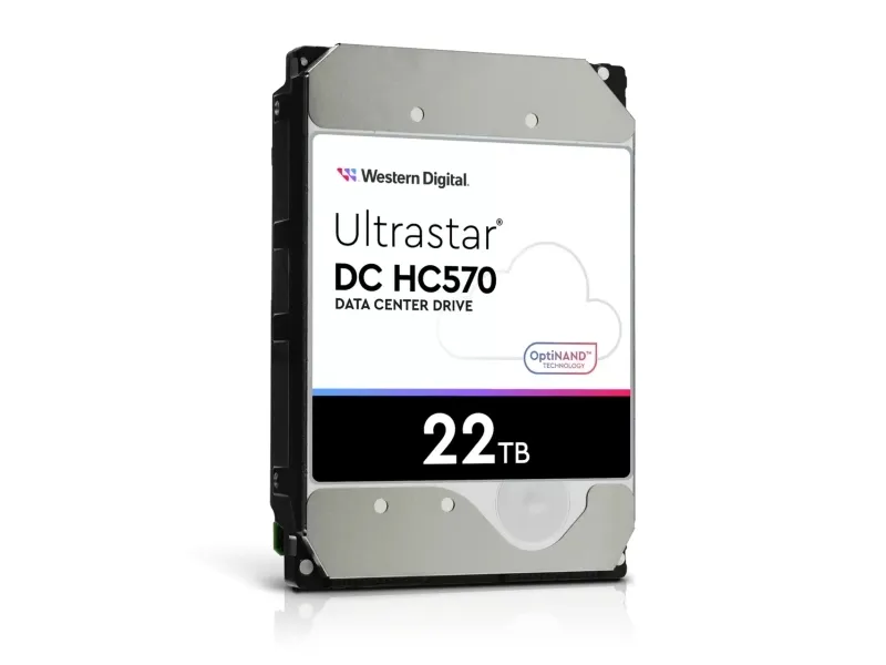 WD Ultrastar DC HC570 - Harddisk - 22 TB - intern - 3.5