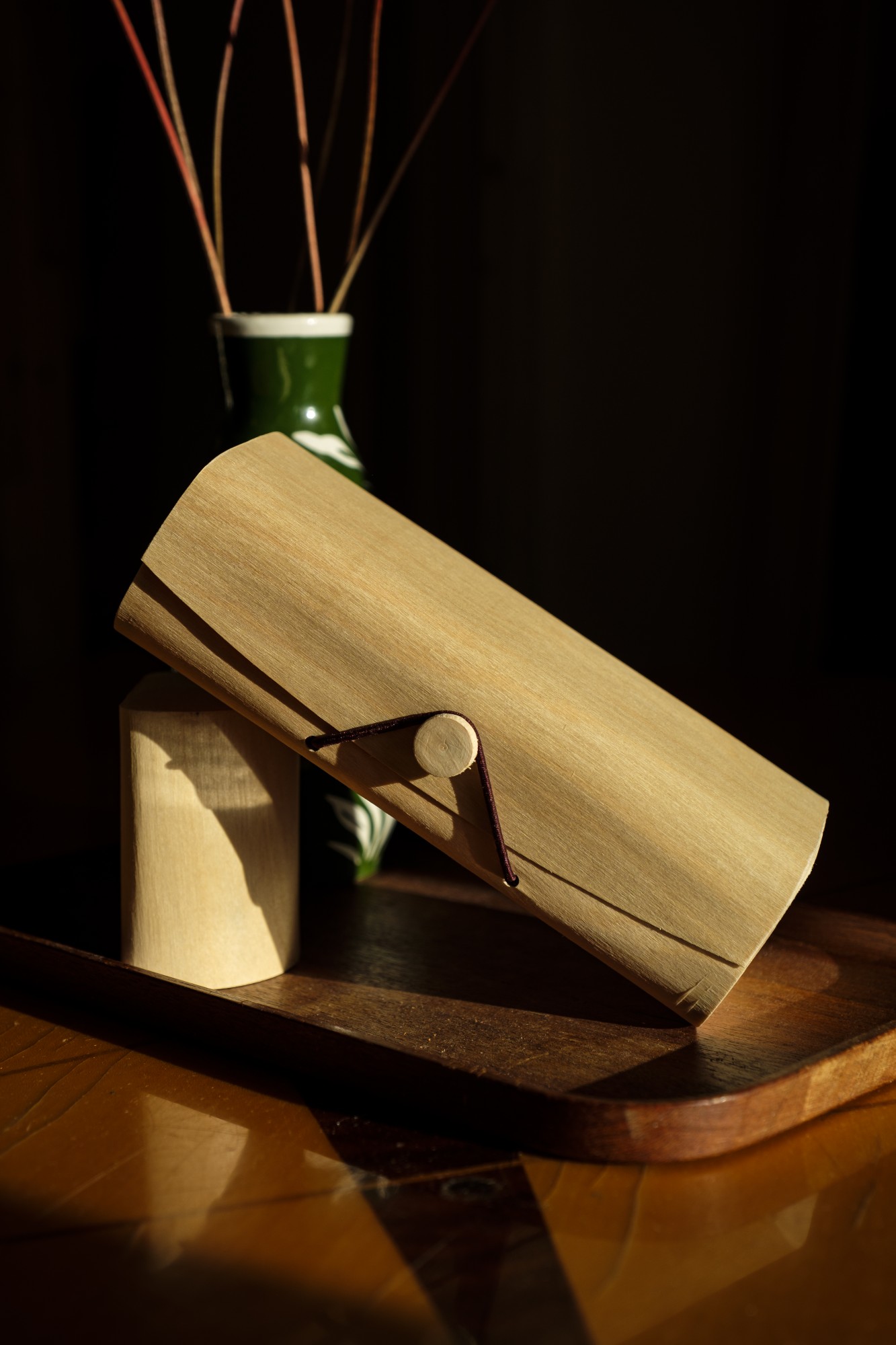 Box 'Sema', Birkenholzfurnier, B 18 cm, H 5 cm, T 8 cm von fischer's lagerhaus