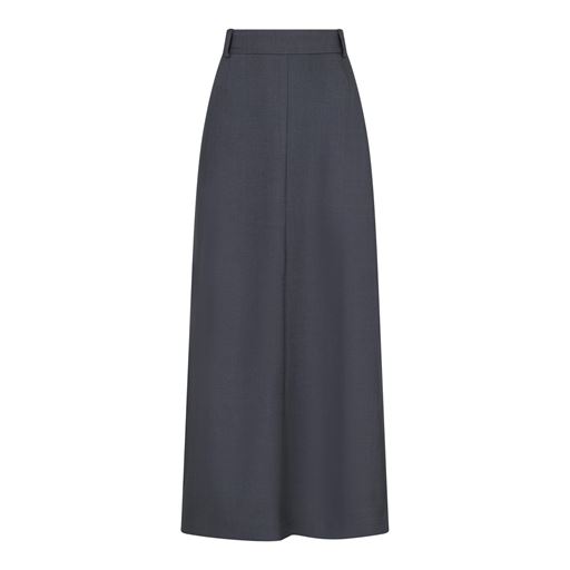 Neo Noir Vipse Melange Nederdel, Dark Grey, 42
