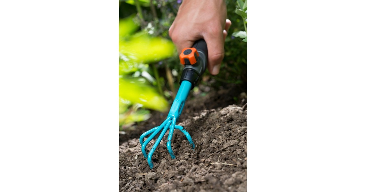 GARDENACombisystem klauwtje schoffel  (Turquoise, 8923-20)