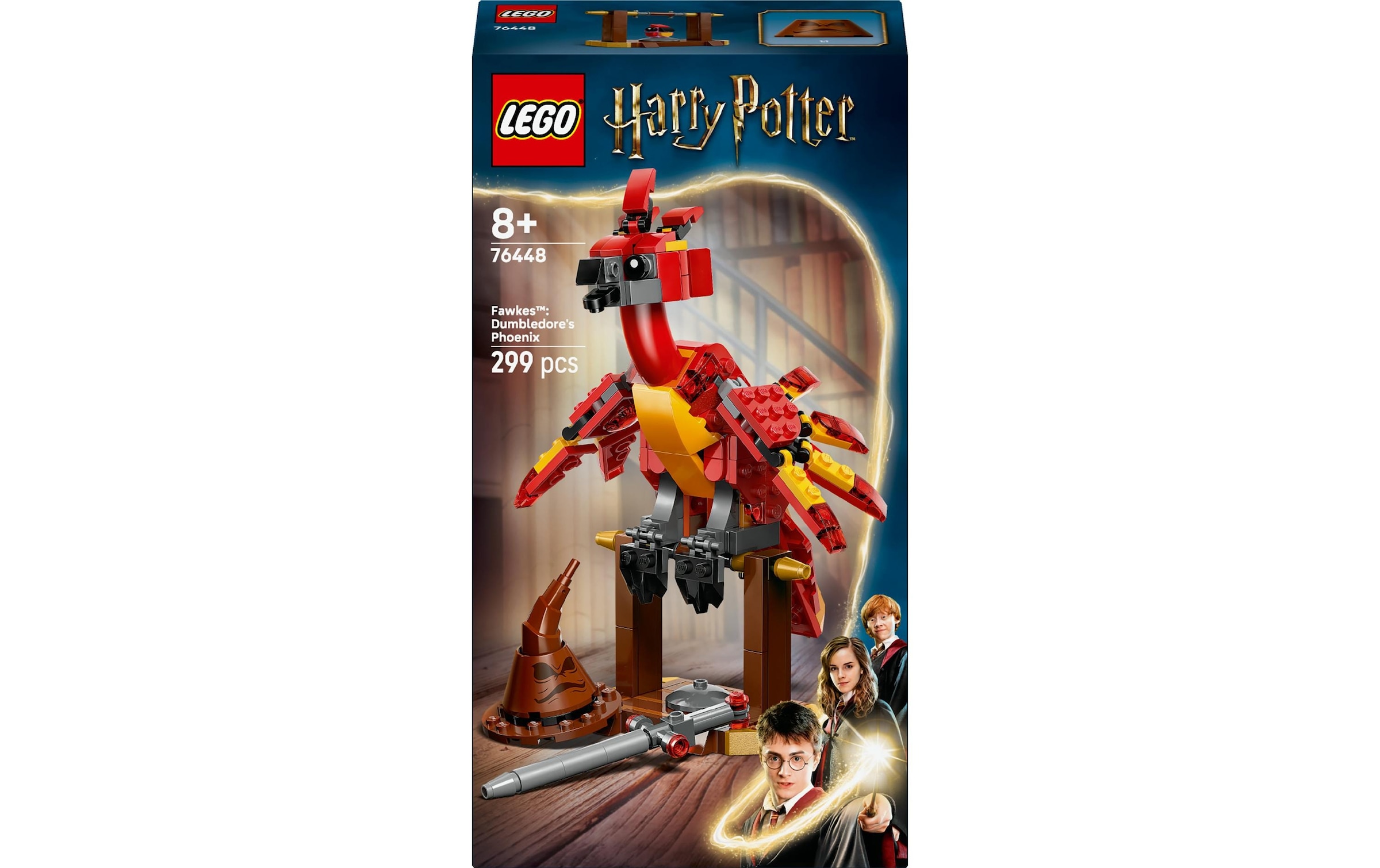 LEGO® Spielbausteine »Harry Potter Fawkes: Dumbledores Phönix 76448«