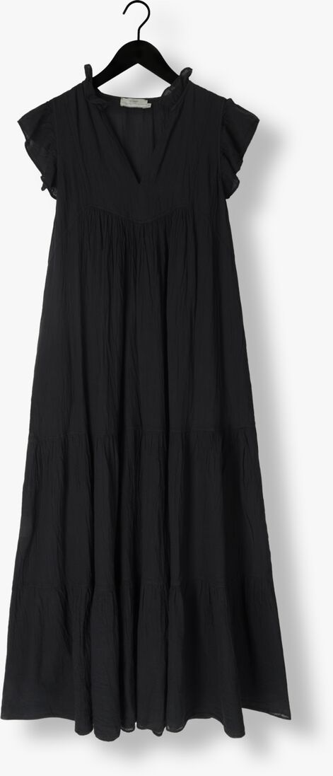 DEVOTION zwarte devotion maxi jurk erietta