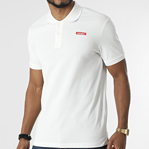 Polo A Manches Courtes Smith A06852-0MXZA Blanc