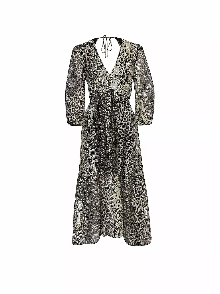 ALLSAINTS Midikleid ROSIA NOCHE  schwarz
