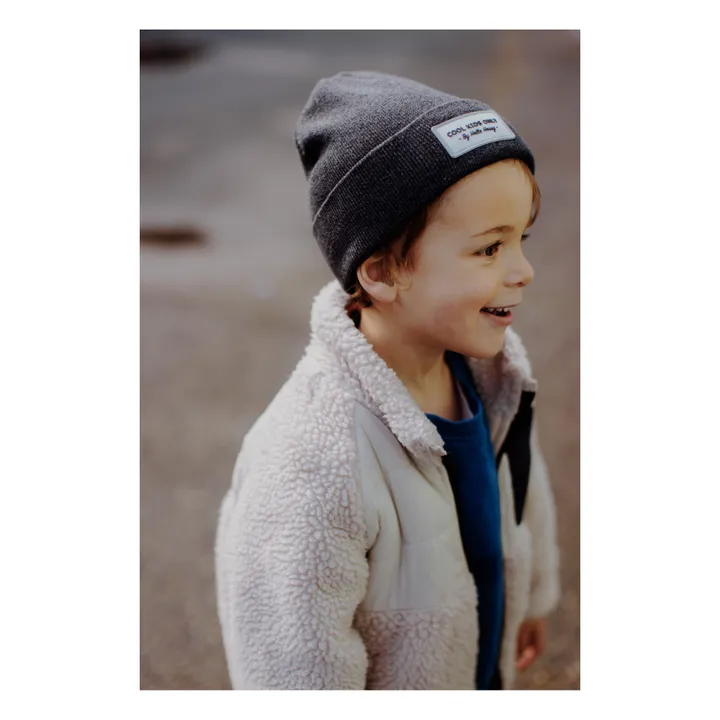 Hello Hossy Bonnet Urban Chiné Coton | Noir