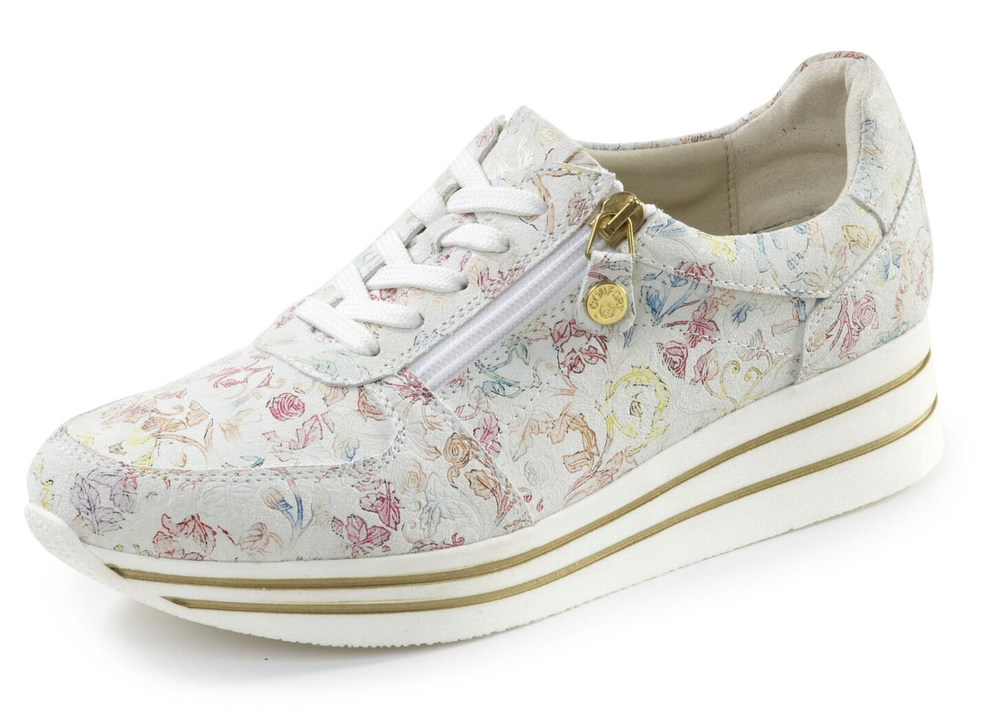 ELENA EDEN, stilvolle Damen-Sneaker, Weite G, mit herausnehmbarem Fussbett