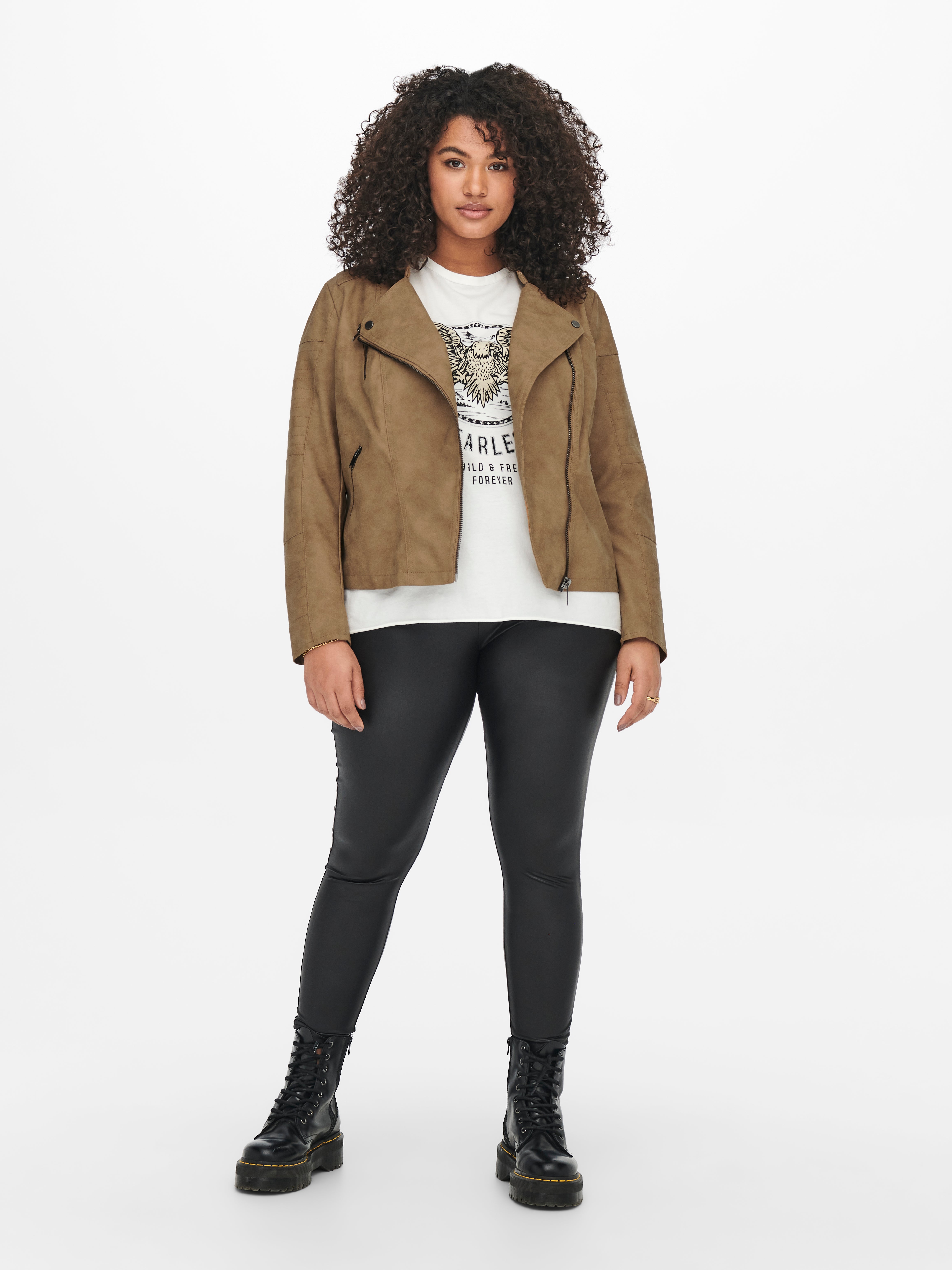 CARAVANA Kunstlederjacke Tigers Eye