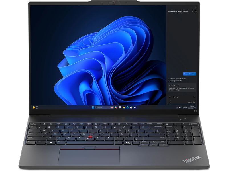Lenovo Notebook ThinkPad E16 Gen. 2 (AMD) Handlicher und leistungsfähiger Business-Laptop mit erweitertem Sicherheitsmanagement