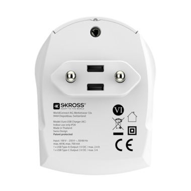 Euro USB Charger (AC)