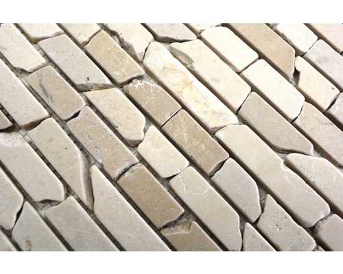 Natuursteenmozaïek MOS BRICK 13R 30,5x32,2 cm beige