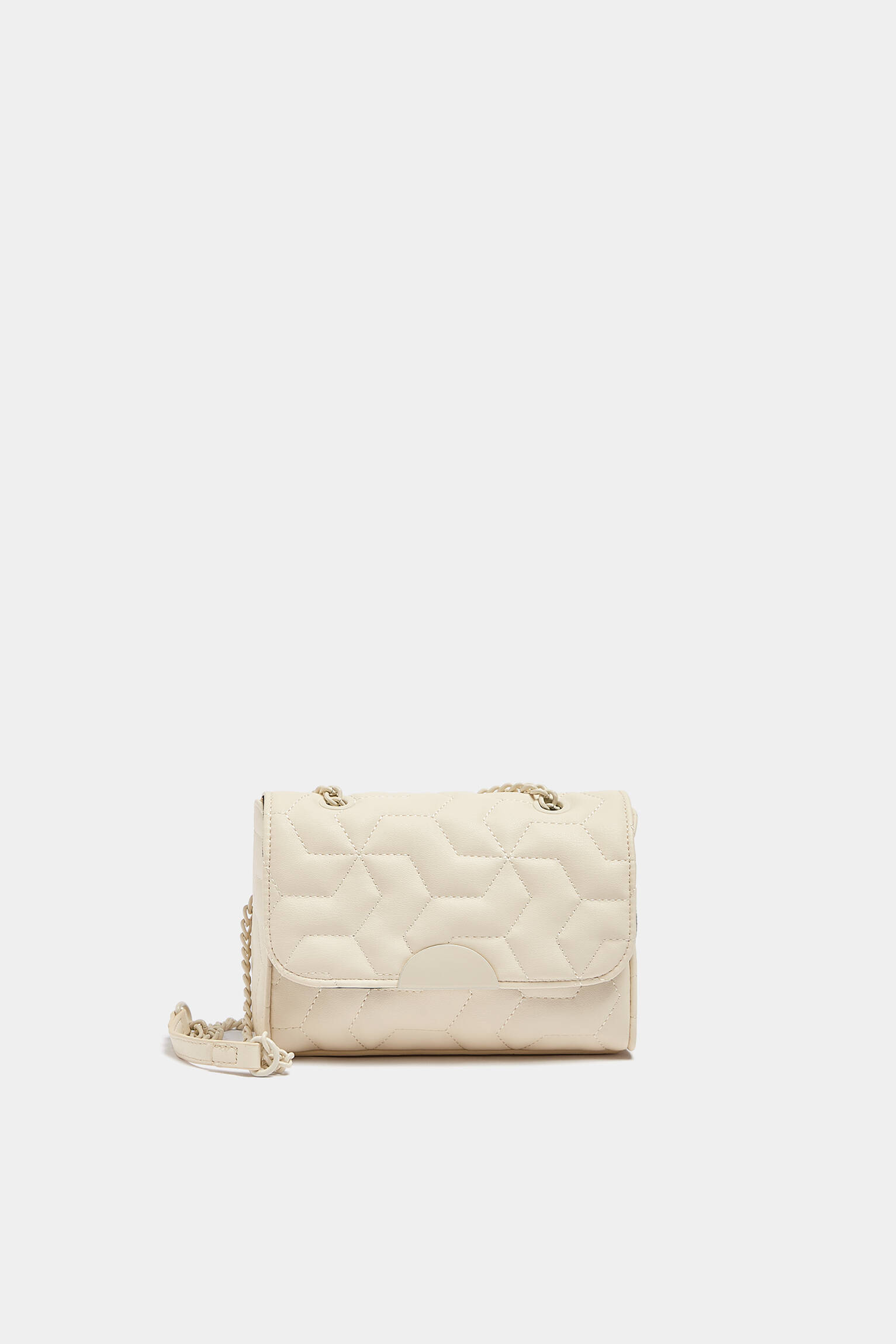BOLSA DE OMBRO ACOLCHOADA - CRUA
