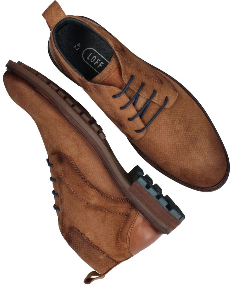 LOFF 1881 Veterschoenen Cognac Heren