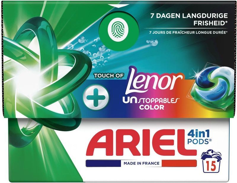 Ariel - 4in1 Pods - Wasmiddelcapsules - Touch Of Lenor - 14 Stuks
