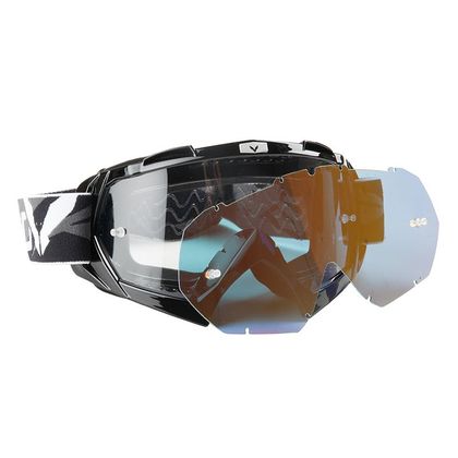 Masque cross Prov VISION BASE IRIDIUM BLACK 2018 - Noir