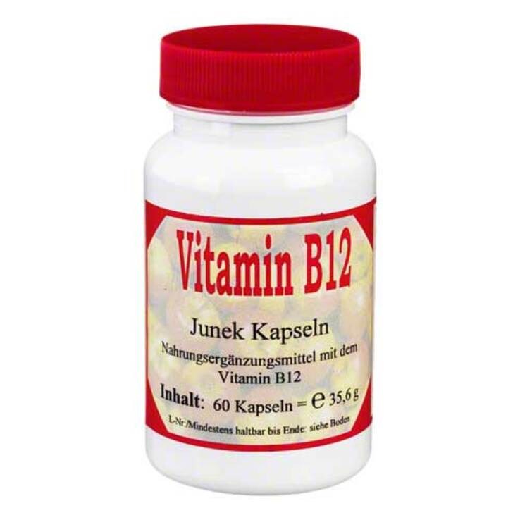 Vitamin B12 9,0 µg Junek Kapseln, 60 St
