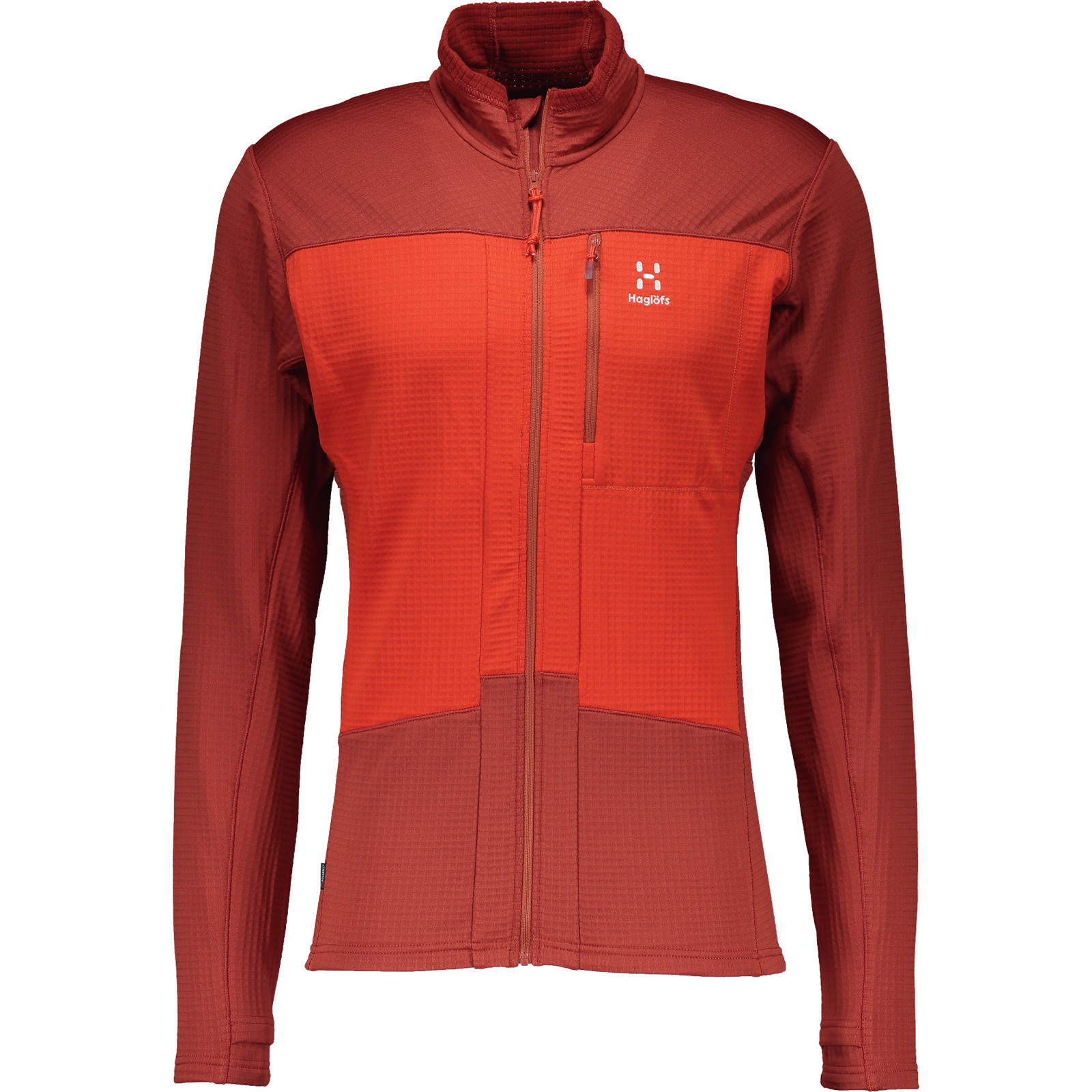 Haglöfs Roc Spitz Midlayer Herren-Jacke XL, rot