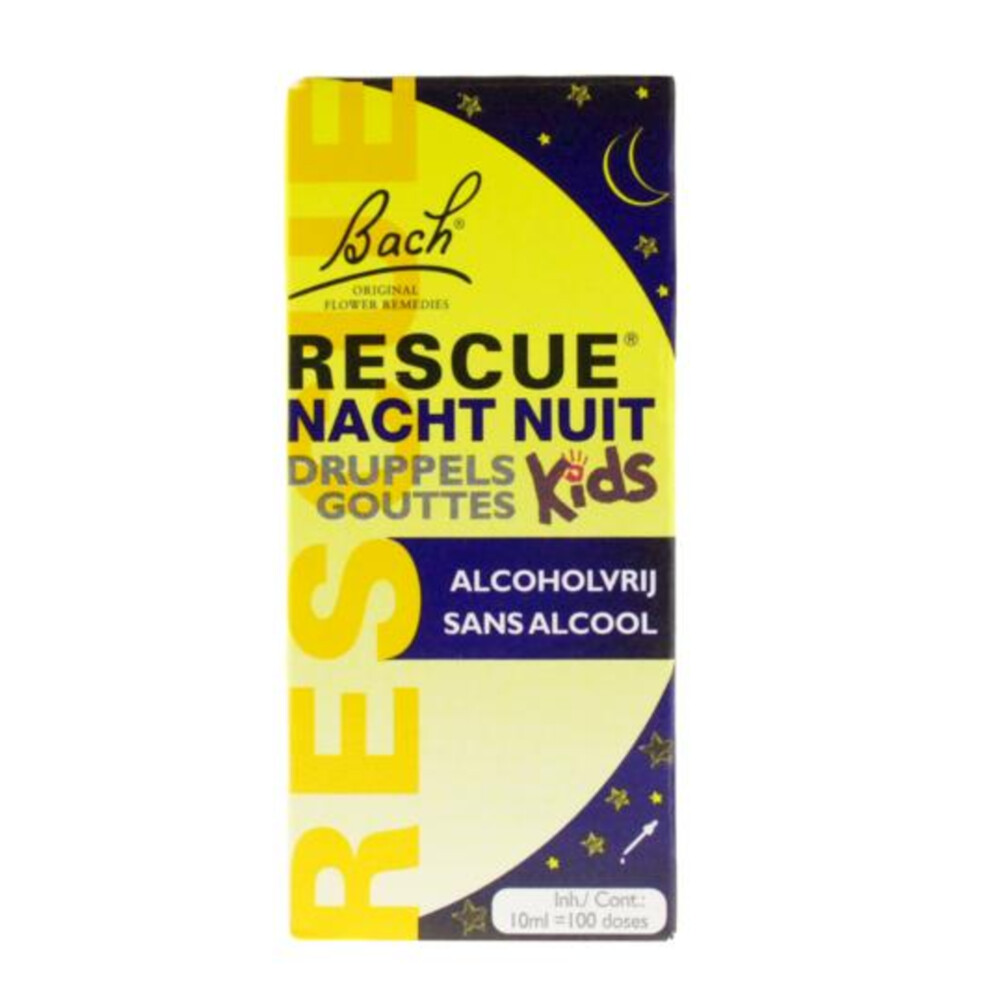 Bach Rescue Druppels Kids Nacht10 ml