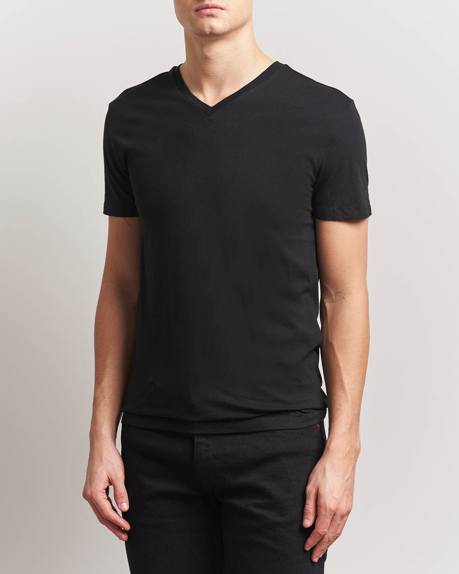 Polo Ralph Lauren 3-Pack V Neck T-Shirt White/Grey/Black