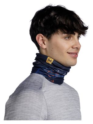 Tour de Cou Unisexe Buff Original EcoStretch Logo Bleu Foncé